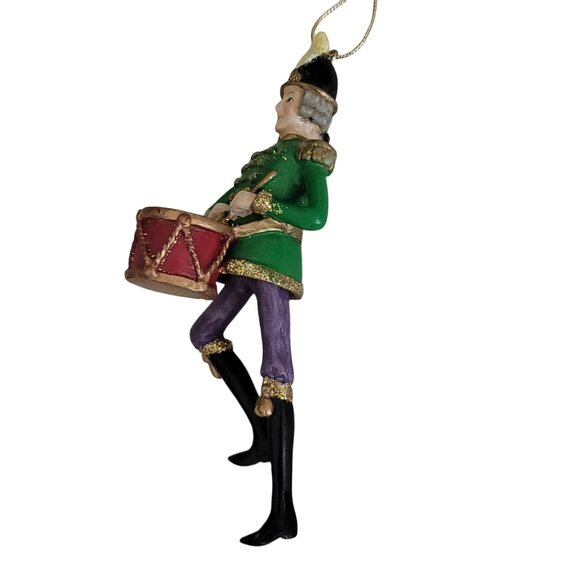 Fitz Floyd Drummer Boy, 12 Days Christmas Ornament, Signed K378 - Picture 3 of 7